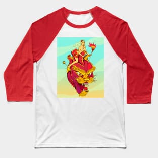 Heart Tiger Baseball T-Shirt